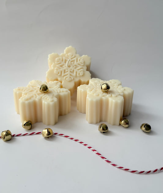 Snowflake Candle - Christmas Collection