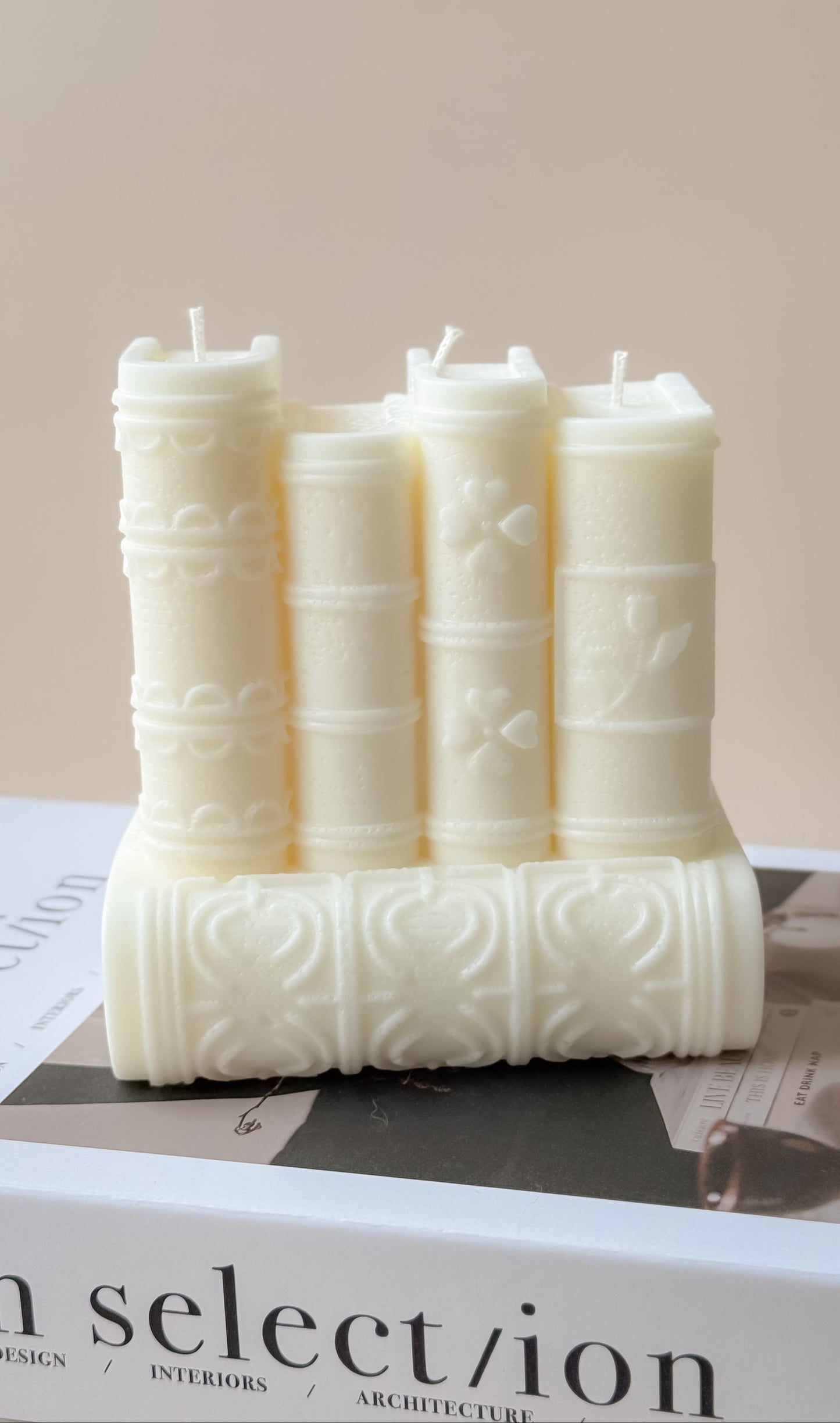 The Chapters - Sculptural Candle