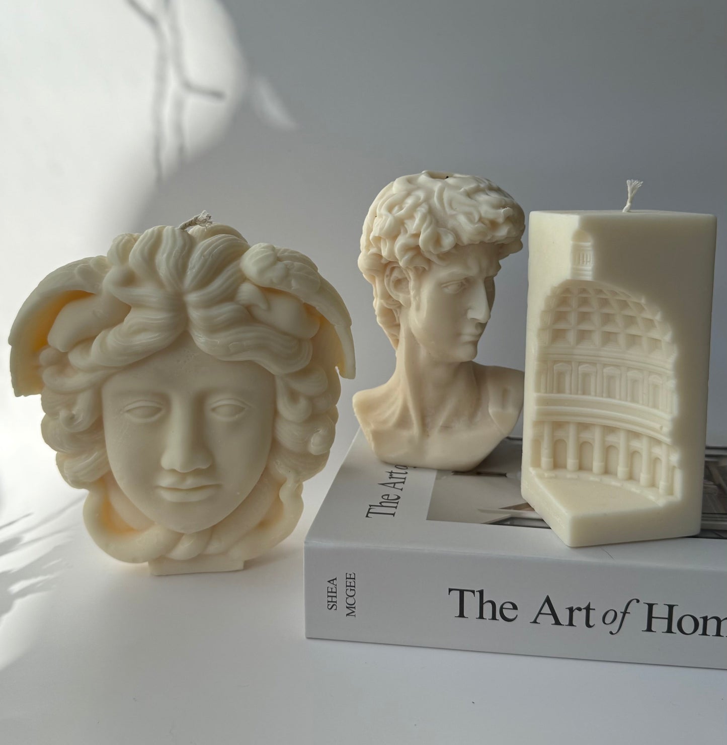 David - Greek Sculptural Candle