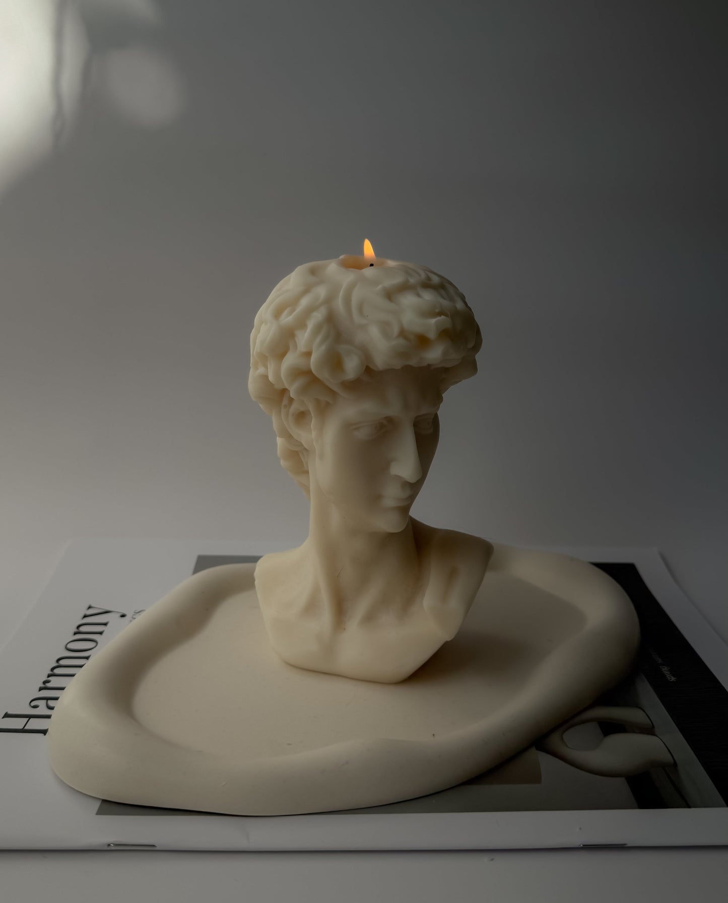David - Greek Sculptural Candle
