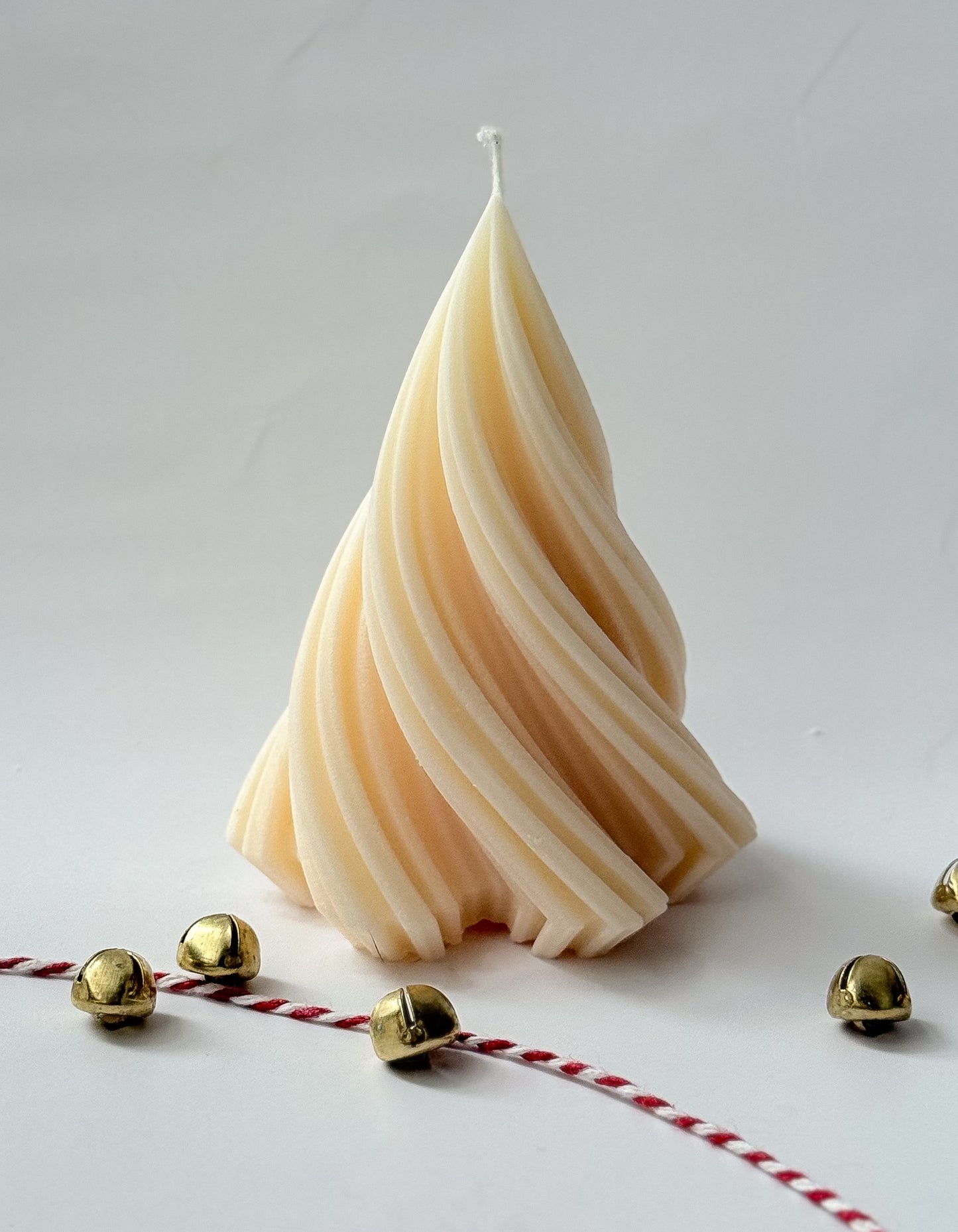Twisted Christmas Tree Candle - Christmas Collection