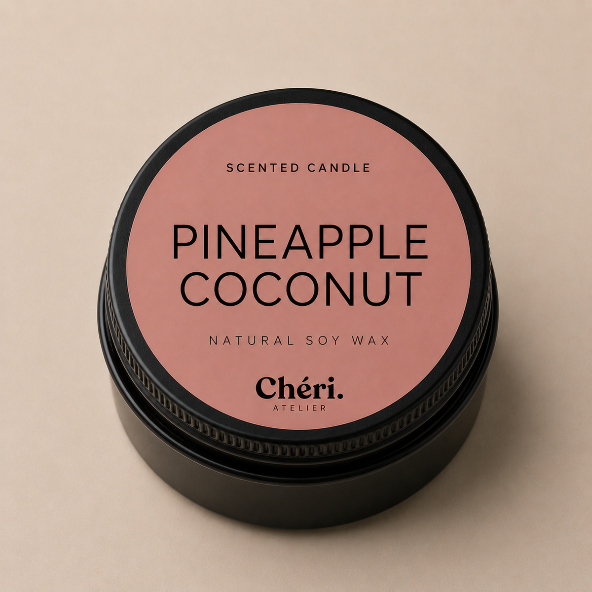 Pineapple Coconut - Mini Scented Candle