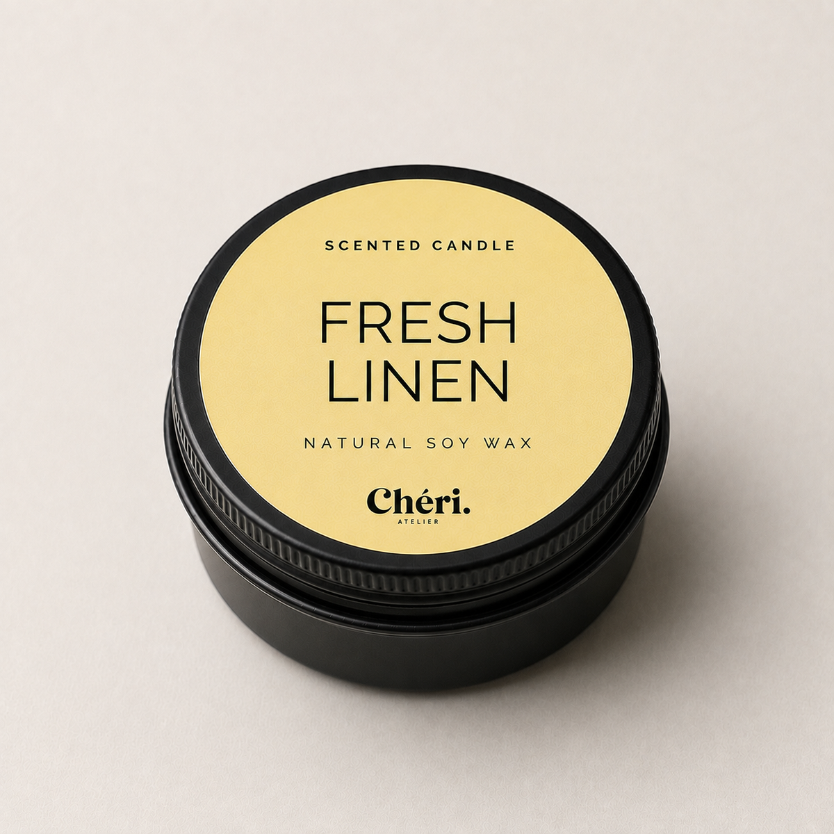 Fresh Linen - Mini Scented Candle