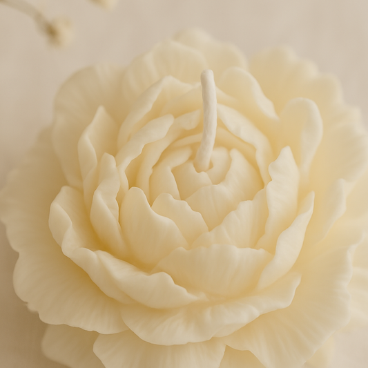 Peony - Sculptural Candle