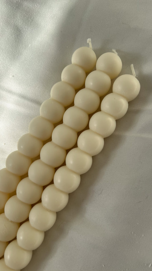 Bubble Taper Candle Set