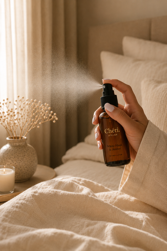 White Musk Amber - Linen + Pillow Mist