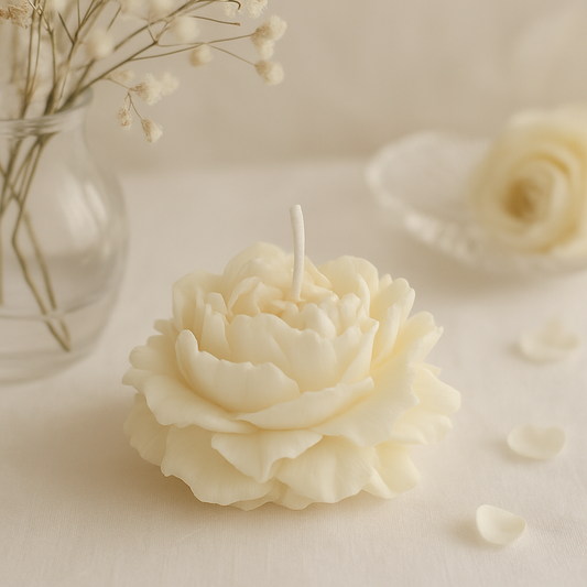 Peony - Sculptural Candle