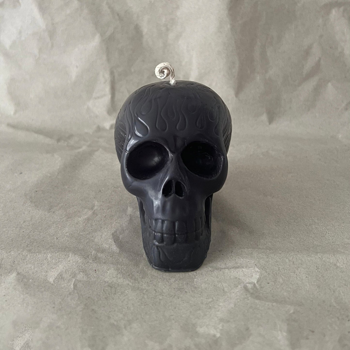 (Bleeding) Skull - Halloween Sculptural Candle