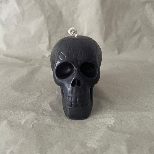 (Bleeding) Skull - Halloween Sculptural Candle