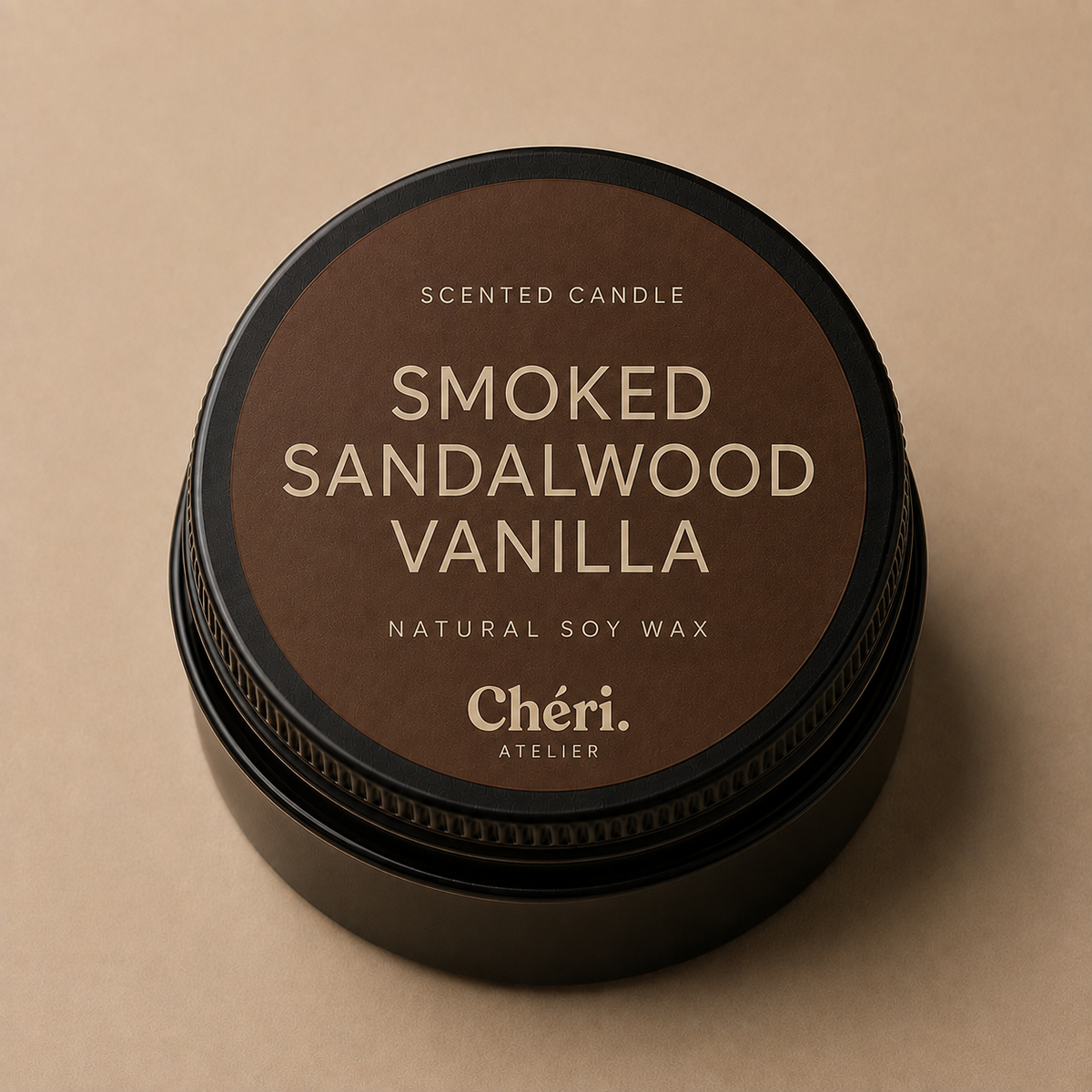 Smoked Sandalwood Vanilla - Mini Scented Candle