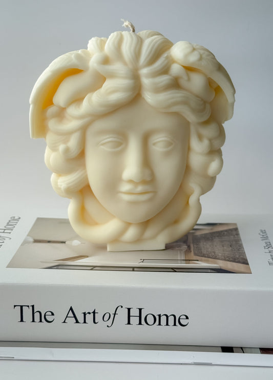 Handgemaakte Medusa Soja Was Kaars / Handmade Medusa Soywax Candle