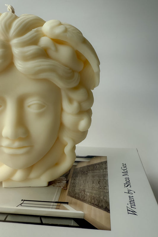 Medusa - Sculptural candle