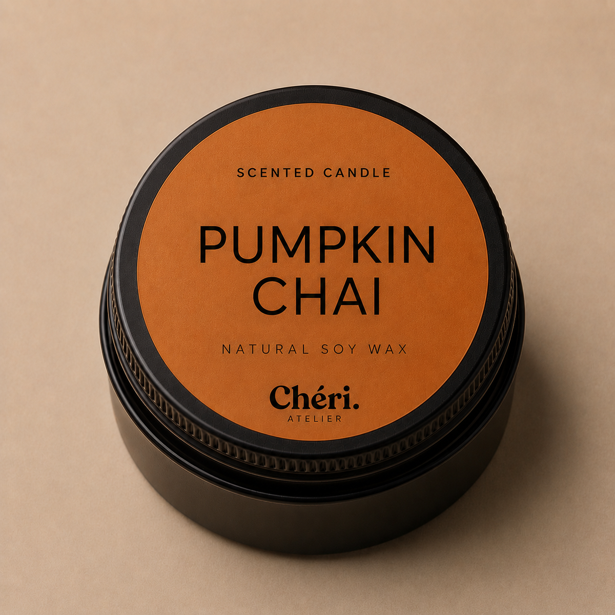 Pumpkin Chai - Mini Scented Candle