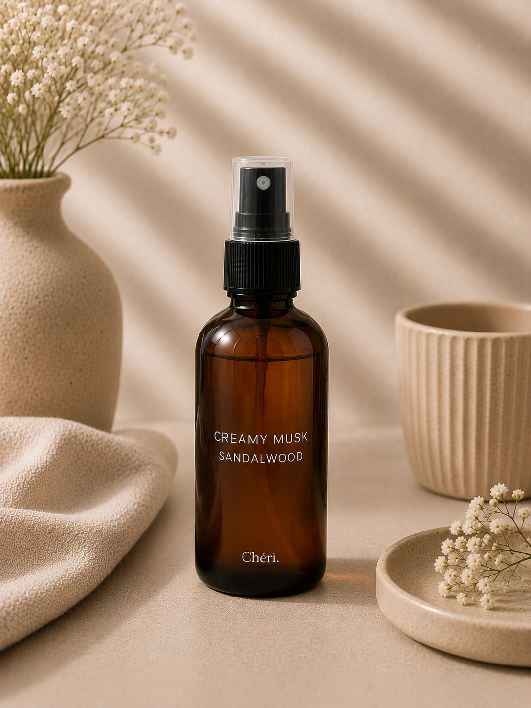 Creamy Musk Sandalwood - Linen + Pillow Mist