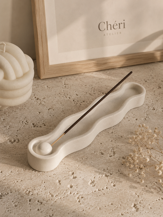 Wavy Incense Stick Holder - Classic