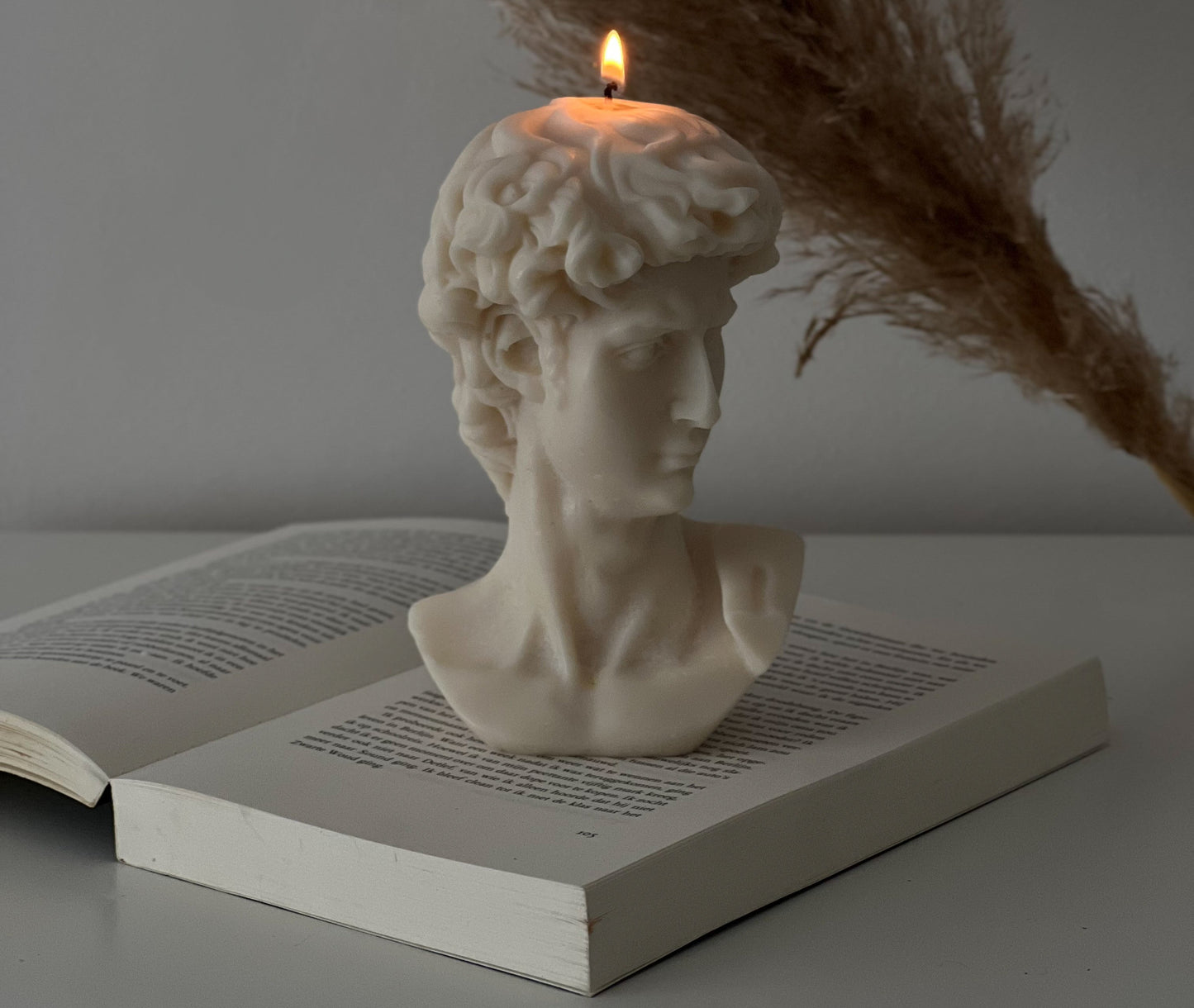 David - Greek Sculptural Candle
