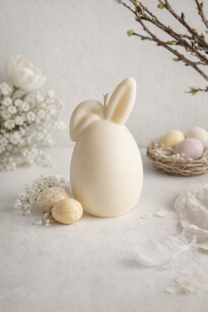 Easter Bunny Candle - Tilted Ears