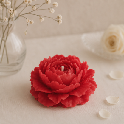 Peony Candle