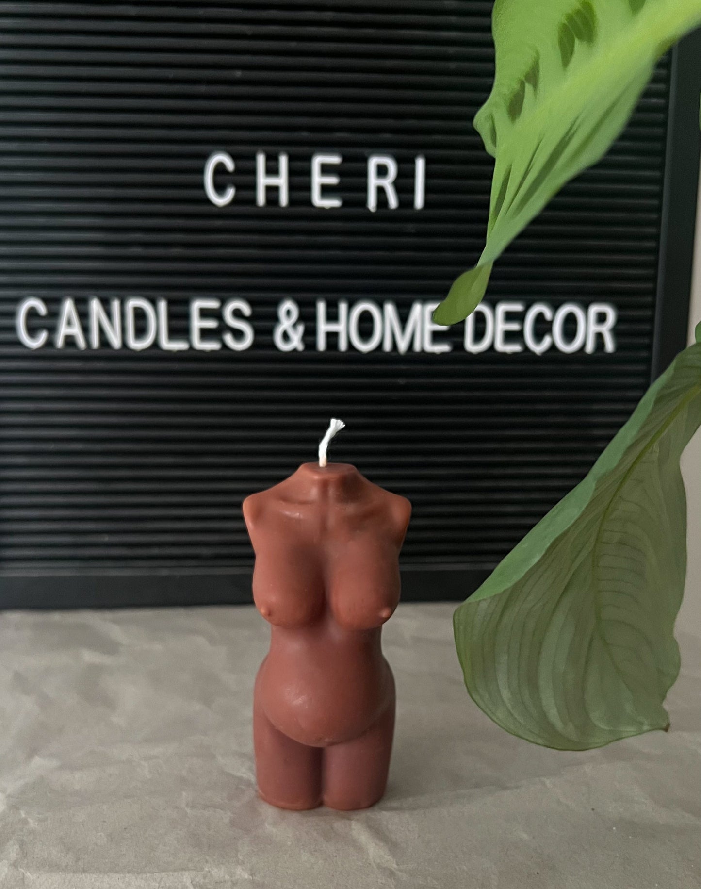 Mommy - Sculptural Maternity Candle