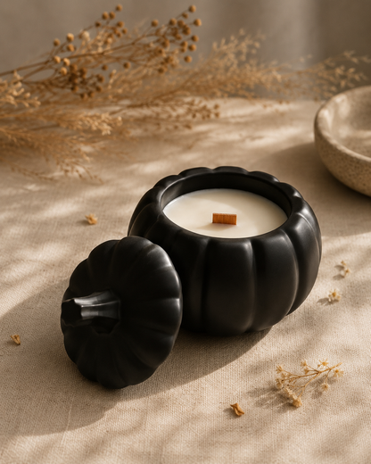 Pumpkin Spice - Wooden Wick Candle