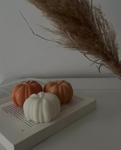 Pumpkin - Sculptural Fall Candle