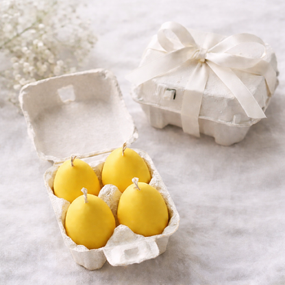 Easter Egg Candle Set - Set of 4