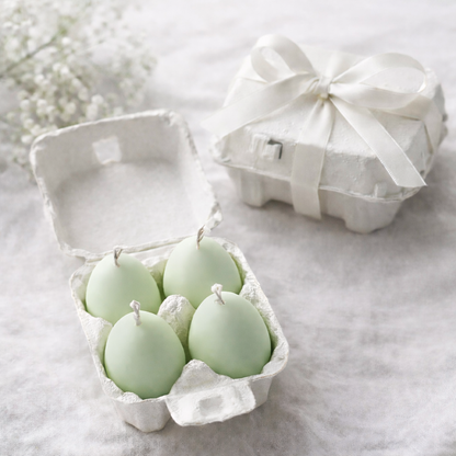 Easter Egg Candle Set - Set of 4
