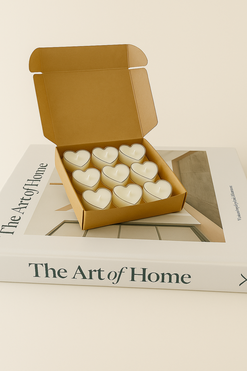 Heart Shaped Tealight Candles