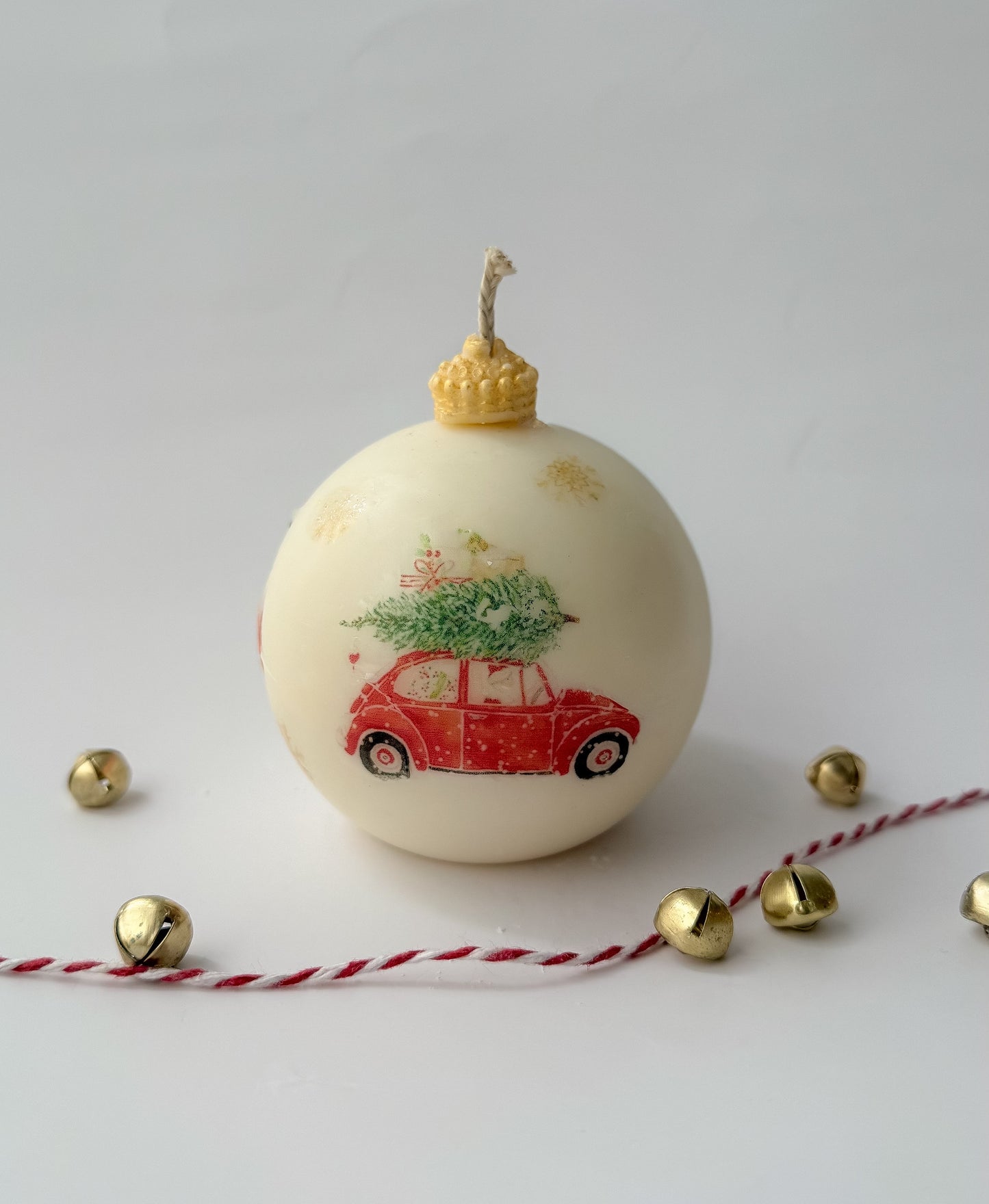 The Christmas Ornament Candle