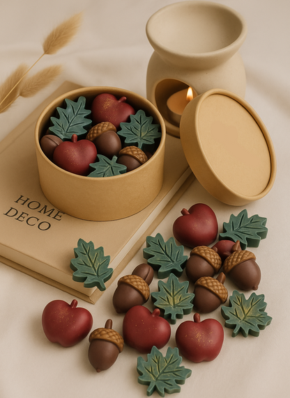 Herfst wax melts cinnamon & apple - Handgemaakt door cheri atelier