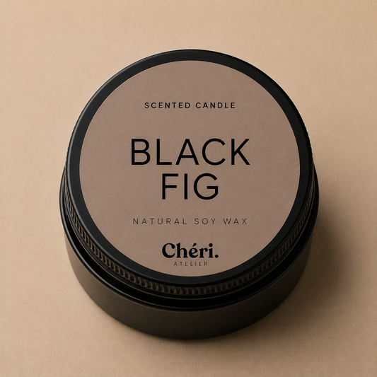 Black Fig - Mini Scented Candle