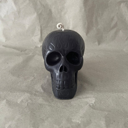 (Bleeding) Skull - Halloween Sculptural Candle