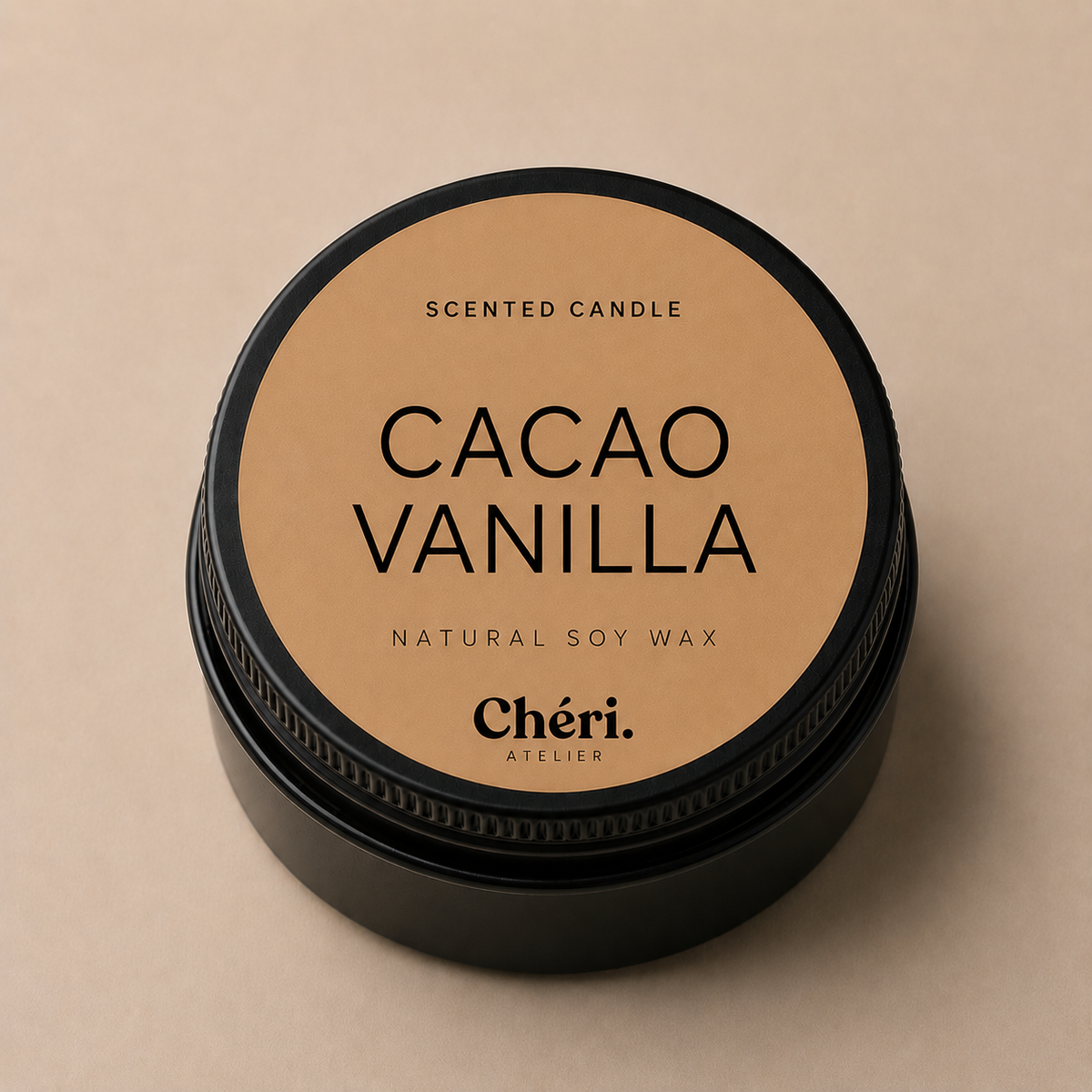 Cacao Vanilla - Mini Scented Candle