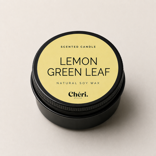 Lemon Green Leaf - Mini Scented Candle