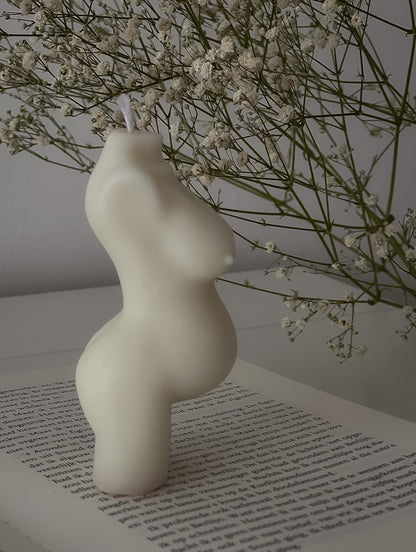 Mommy - Sculptural Maternity Candle