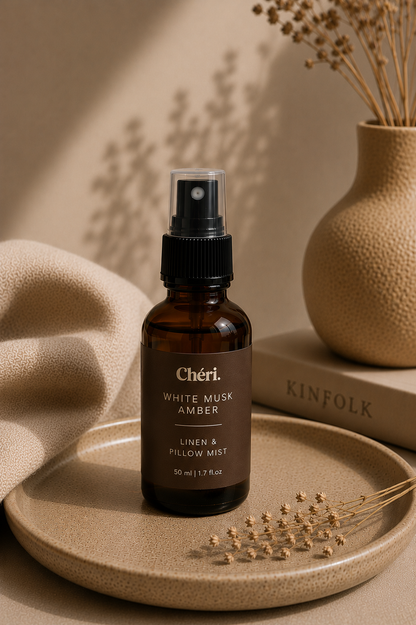 White Musk Amber - Linen + Pillow Mist