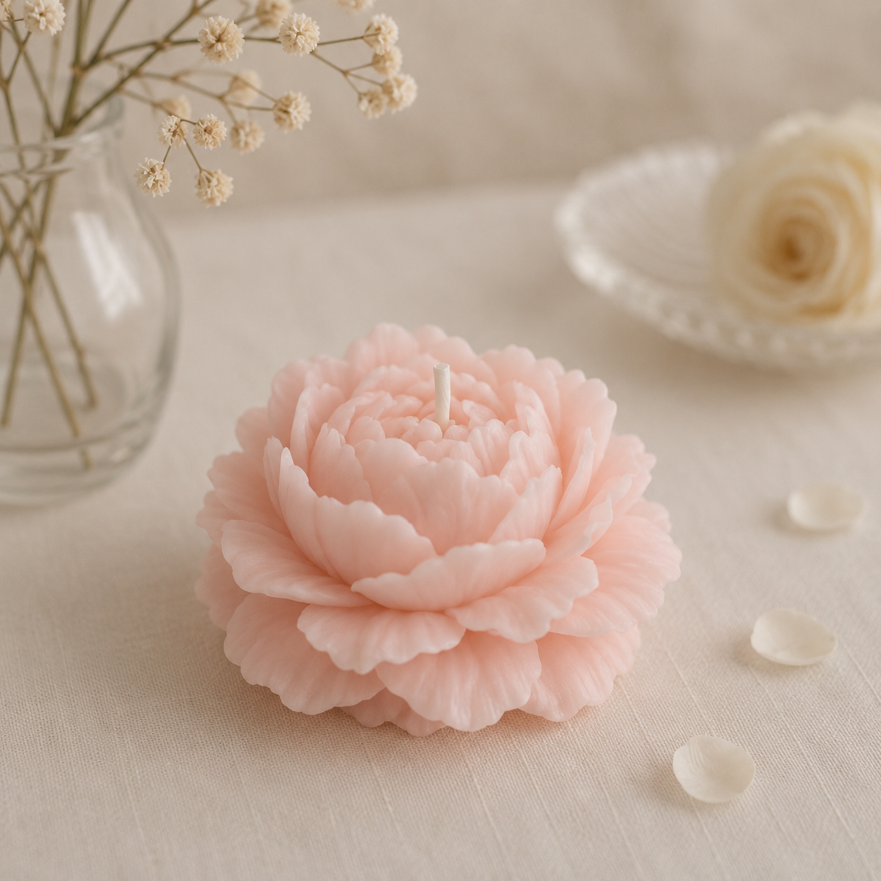 Peony Candle