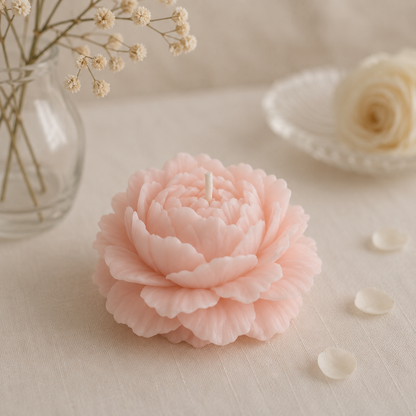 Peony Candle