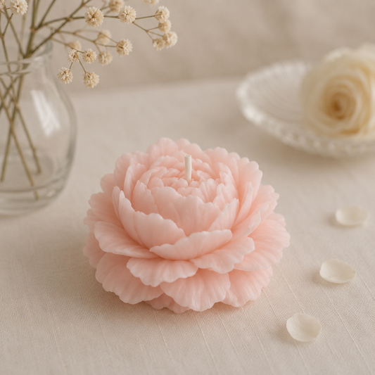 Peony Candle
