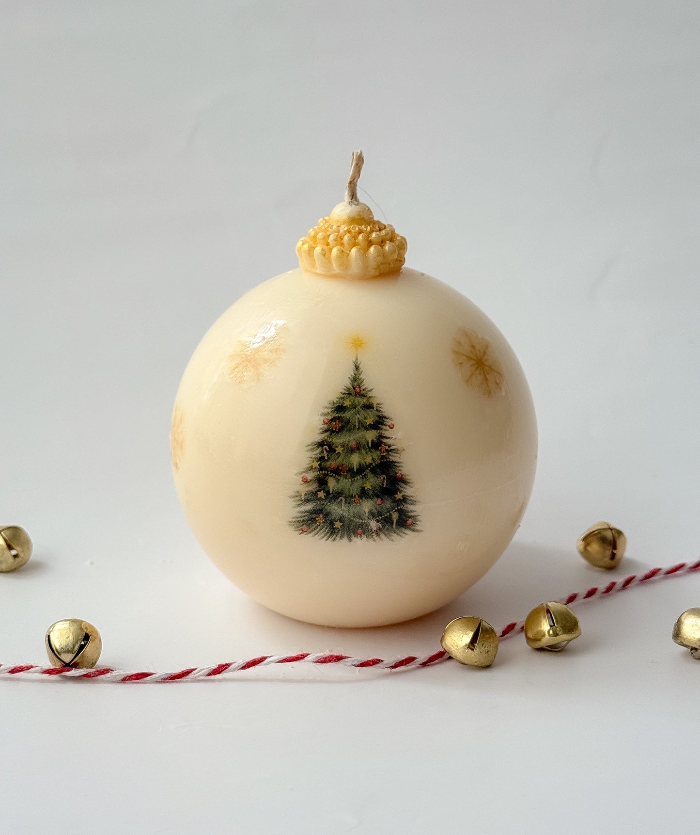 The Christmas Ornament Candle