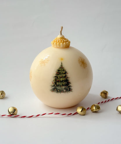 The Christmas Ornament Candle