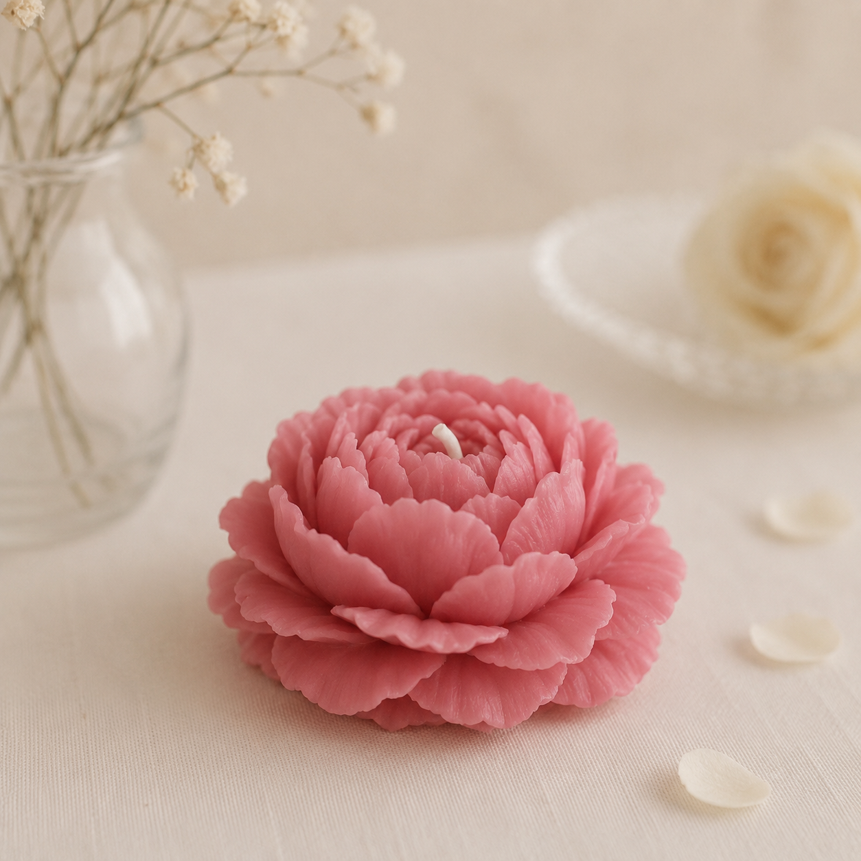 Peony Candle