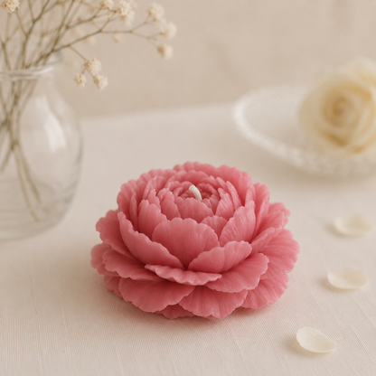 Peony Candle
