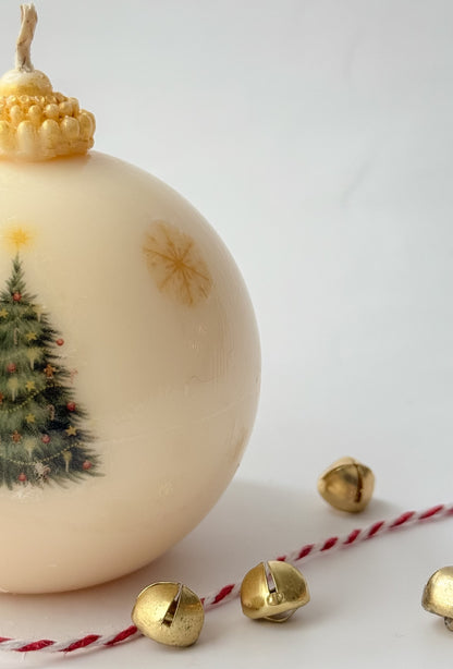 The Christmas Ornament Candle