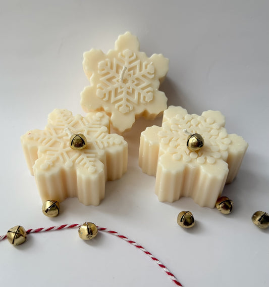 Snowflake Candle - Christmas Collection