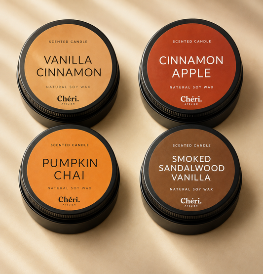 Autumn Discovery Set - Mini Scented Candles