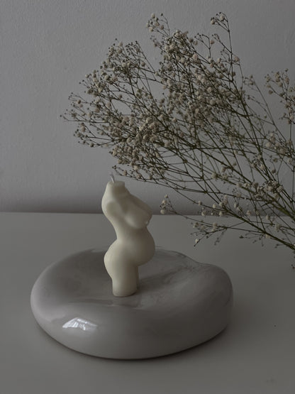 Mommy - Sculptural Maternity Candle