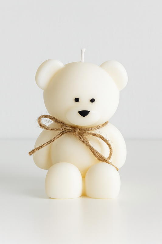 Teddy Bear - Sculptural Candle