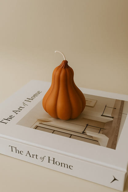 Peervormige pompoen Oranje - handgemaakt door Cheri Atelier